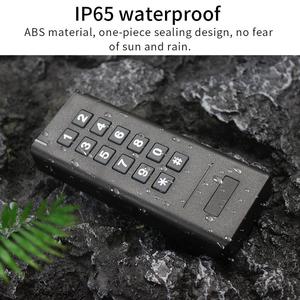 Изготовленный на заказ без штамповки металлический IP65 водонепроницаемый беспроводной комплект контроля доступа с электрическим замком для наружного доступа - Product Image 4