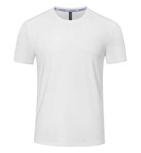 <span class=keywords><strong>HAGO</strong></span>-Camiseta deportiva ajustada de verano de manga corta de nailon transpirable de secado rápido para hombre - Product Image 1