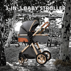 Poussette multifonctionnelle légère et portable en alliage d'aluminium, capacité de charge de 15 kg, pour bébés de 0 à 3 ans - Product Image 3