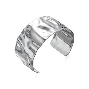 Amy Amy <b>Cuff</b> <b>Bracelet</b> B1138 <b>Silver</b> Plated Alloy Women's Classic Fashion Jewelry Gift - Product Image 3
