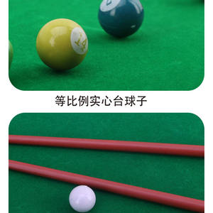 Tamaño mesa de billar al aire libre para niños de 6 a 10 años billar doméstico Mini bolas rompecabezas divertido juguetes para padres e hijos - Product Image 5