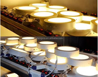 Ampoule LED à montage en surface, ronde ou carrée, 6w 12w 18w24w, lampe de plafond LED, éclairage LED encastré AC110v-220V