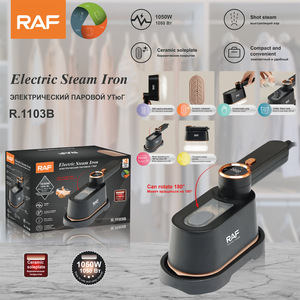 Plancha de Vapor Eléctrica RAF de 1050W con Suela de Cerámica, Rotación de 180 Grados y Calentamiento Rápido para Ropa Lisa sin Arrugas - Product Image 6