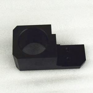 Noir anodisé cnc usiné en aluminium pièces pour l'<span class=keywords><strong>industrie</strong></span> aéronautique - Product Image 1