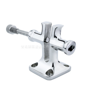 Bornes en acier inoxydable 316, simples, doubles, à chaîne croisée, butées de chaîne, bornes de quai pour bateau, fabrication personnalisée neuve - Product Image 5