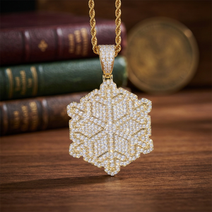 Pendentif personnalisable Starspire, breloques pour collier, chaîne cubaine en argent 925, pendentif croix en moissanite VVS style hip-hop, bijoux pour hommes, testé et approuvé - Product Image 3