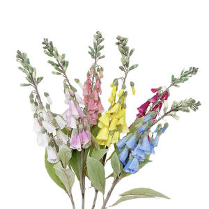 Di alta qualità artificiale decorativo esterno digitale <span class=keywords><strong>fiore</strong></span> campana digitale fiori per la casa balcone decorazione di nozze - Product Image 1