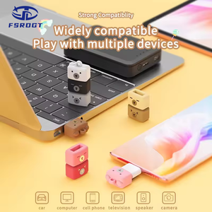 Tùy chỉnh phim hoạt hình dễ thương Gấu hình dạng 2.0 3.0 memorias USB 1GB Flash Drive 2G 4G 8G 16GB 128GB Quà Tặng ngón tay cái Bút ổ đĩa Pendrive đĩa - Product Image 4