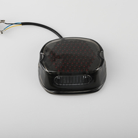 Feu arrière LED intégré de remplacement pour Harley Davidson 1989-2012 (feu arrière/stop/clignotant/plaque d'immatriculation)