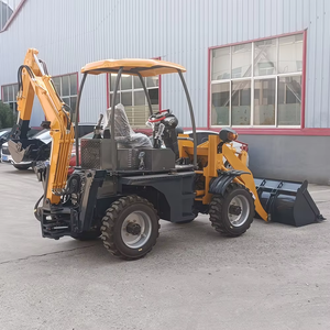 Tracteur agricole avec pelle rétrocaveuse à vendre en bon état - Product Image 1