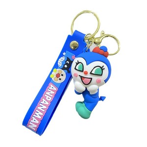 Llavero Creativo de Dibujos Animados de Anpanman, Muñeco 3D Adorable, Regalo para Coche, Mochila, Parejas, Llaves de Coche, Regalos Colgantes - Product Image 5