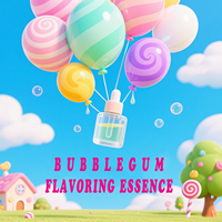 Vente en gros Concentré d'arôme Bubble Gum pour crème glacée Slush Boisson Nostalgie Saveur Soluble dans l'eau Formule personnalisée