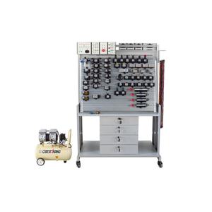 Équipement de formation électropneumatique double face (double côté) pour bancs de travail pneumatiques – Matériel pédagogique universitaire - Product Image 1