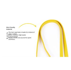 PINJIAN Deporte Cuerda elástica Yoga Shaping Shoulder Pull Back Pull Belt Unisex Entrenamiento de fuerza Banda de resistencia de una palabra - Product Image 4