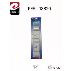 Clip Adesive Rettangolari per Mop in Plastica, 6 Pezzi, con Clip per Strizzatore Automatico, per Utensili di Pulizia Domestica - Product Image 2