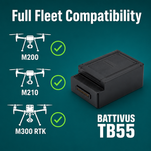Batterie intelligente auto-chauffante TB55 7660mAh pour la série de drones DJI <span class=keywords><strong>Matrice</strong></span> <span class=keywords><strong>200</strong></span> M210 M210RTK <span class=keywords><strong>V2</strong></span>, pour opérations d'inspection par temps froid - Product Image 3