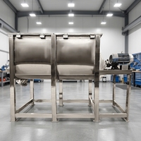 Mélangeur de poudre en acier inoxydable 2000L de qualité alimentaire à prix d'usine pour la production de mélange de fécule de maïs et de fécule de tapioca