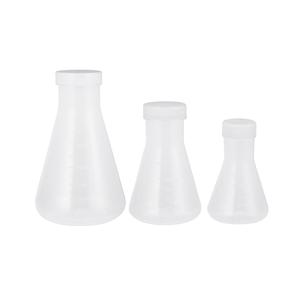 <strong>Laboratory</strong> <strong>Plastic</strong> Graduated 150ml <strong>250ml</strong> Erlenmeyer Flask with Lid or Without Lid - Product Image 1