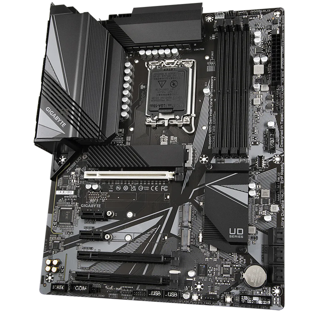 Refurbished GIGABYTE Z690 UD DDR5 Desktop Motherboard ATX LGA1700 12/13/14th Gen Intel CPU 192GB DP for PCIe5.0 SATA