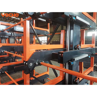 Étagère cantilever extensible à commande manuelle YOCHU, robuste, pour le stockage en entrepôt en acier
