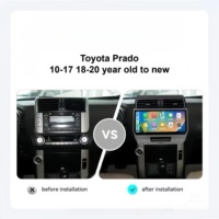 Radio Android con Carplay y Android Auto para Toyota Land Cruiser Prado 150 2010-2016