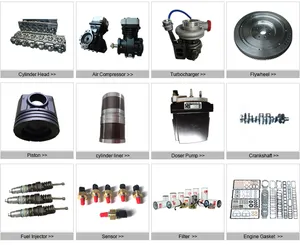 Parti del motore Diesel per autocarri pesanti originali di buona qualità nuovissimo gruppo motore Tuck S60 gruppo motore