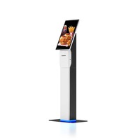 Kiosco de Autoservicio de 15.6 Pulgadas con Configuración Modular, Escáner QR, Impresora POS, Lector RFID para Restaurante