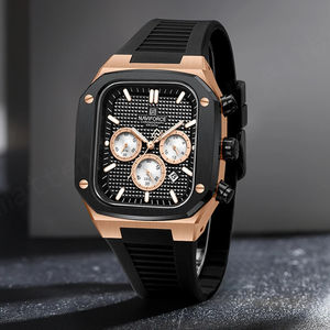 Naviforce นาฬิกาผู้ชายแบบดั้งเดิมนาฬิกาโครโนกราฟสายซิลิโคนกันน้ำนาฬิกาผู้ชายนาฬิกาควอตซ์ปฏิทิน - Product Image 1