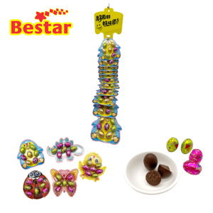 Vente <span class=keywords><strong>de</strong></span> gros Oeufs <span class=keywords><strong>de</strong></span> Pâques préférés des fabricants OEM <span class=keywords><strong>Chocolat</strong></span> solide aromatisé avec biscuit pour enfants - Product Image 4