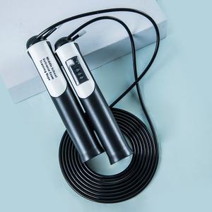 เชือกกระโดดพีวีซีปรับความยาวได้ใช้ได้ทั้งชายและหญิงลูกปัดฝึกออกกำลังกายฟิตเนสที่บ้านทนทานสมาร์ทที่กำหนดเองปรับได้ - Product Image 2