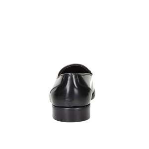 รองเท้าหนังผู้ชาย Hermann Scott รุ่น A100 Abra Moccasin สีดำ สวมแบบสลิปออน สำหรับงานทางการ - Product Image 4
