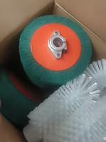 Machine à laver commerciale de chaussure avec l'équipement efficace de nettoyage de roue de brosse
