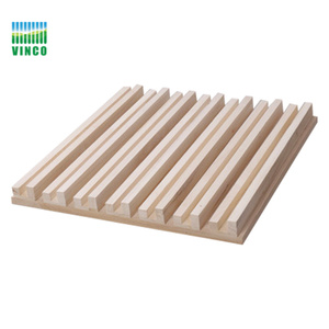 Difusor de Sonido - Paneles Acústicos de Madera de 24 x 24 x 2.8 Pulgadas que Reducen el Eco y Conservan la Vitalidad del Ambiente - Forma Cuadrada - Product Image 2