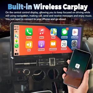 Radio para Auto de 15.6 Pulgadas para Toyota Hiace Granvia 2019, Navegación GPS, Reproductor de Video, Radio para Auto Android, Pantalla Multimedia CarPlay, 4G HU - Product Image 6