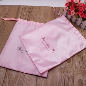 Özel Logo İpli İç Giyim Keseleri Saten Çantalar Özel Renk Özel Boyut Serigrafi Baskılı Ambalaj Mücevher Toz Torbası - Product Image 4