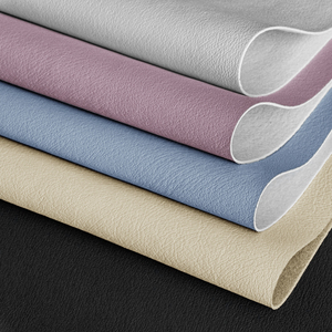 Supporto doppio rivestimento in PVC materiali in pelle sintetica PU pelle artificiale per fodera scarpe - Product Image 1