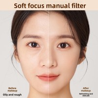 Poudre libre OEM transfrontalière fabriquée en usine, teintes naturelles, texture légère et transparente, estompant les imperfections, poudre de finition pour le teint.