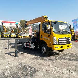 <span class=keywords><strong>Grue</strong></span> montée sur camion 6,3T, vérin <span class=keywords><strong>hydraulique</strong></span>, maniable en espaces étroits, 15m pour usage en entrepôt et <span class=keywords><strong>atelier</strong></span> - Product Image 2