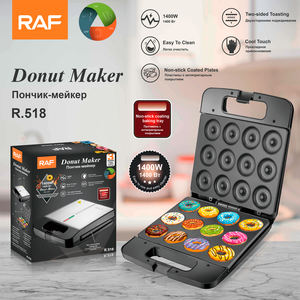 Fabricante de donuts profissional aquecimento dupla face faz 16 donuts mini donuts - Product Image 2