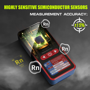 <span class=keywords><strong>Detector</strong></span> de Radônio Sensor de Alarme Monitor de Qualidade do Ar Detectores de Gás <span class=keywords><strong>Detector</strong></span> de Gás Radônio Semicondutor - Product Image 5