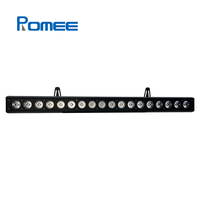 18*18W RGBWA + UV 6in1 a mené le faisceau lumineux de barre de lavage de mur avec l'effet de poursuite pour l'éclairage de DJ d'étape de club