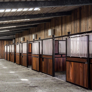 Di alta qualità di vendita calda portatile zincato cavallo stabile Mobile stalla per esterno prefabbricato cavallo capannone Pferd - Product Image 3