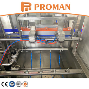 Usine de remplissage et d'embouteillage d'eau pure industrielle pour fûts en plastique de 3 à 10 L avec embouchures de 45 et 48 mm - Product Image 4