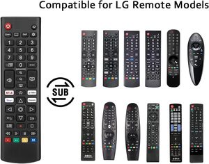 รีโมทคอนโทรลอเนกประสงค์ AKB76040302 สำหรับทีวี <span class=keywords><strong>LG</strong></span> Smart TV |   อะไหล่ทดแทนสำหรับทีวี <span class=keywords><strong>LG</strong></span> ทุกรุ่น LED LCD <span class=keywords><strong>OLED</strong></span> QNED UHD - Product Image 4