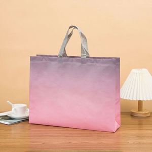 Custom Design Eco-Friendly Folding Reusable Non-Woven Tote <b>Bags</b> Pantone Color Multi-Size Options Shoulder Strap Travel Gift - Product Image 3