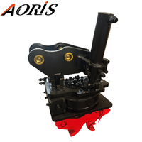 Control de Precisión, Rotación de 360 Grados, Excavadora Hidráulica con Inclinación Giratoria, Enganche Rápido para Miniexcavadoras de 1-3T