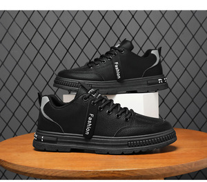 Chaussures de marche polyvalentes pour hommes, style board, à semelle épaisse, antidérapantes et respirantes, personnalisables, tendance, pour la vente en gros transfrontalière - Product Image 3