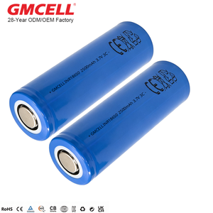 แบตเตอรี่ NMC 3.6V 18650 ความจุ 2500mAh 800 รอบการใช้งาน แบตเตอรี่ลิเธียมไอออนทรงกระบอก สำหรับอุปกรณ์อิเล็กทรอนิกส์พกพาและพาวเวอร์แบงค์ DIY - Product Image 1
