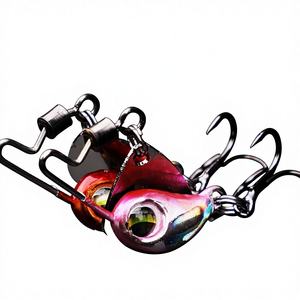 Señuelo de pesca VIB artificial duro de metal compuesto con lentejuela, tipo estrella de explosión pequeña, micro criatura, lentejuela de grano para pesca - Product Image 2