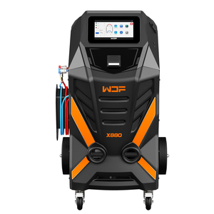 Machine de récupération de réfrigérant entièrement automatique X880 R1234YF <span class=keywords><strong>pour</strong></span> l'entretien automobile, équipement de recyclage et de recharge de climatisation, machine de remplissage R1234YF - Product Image 1